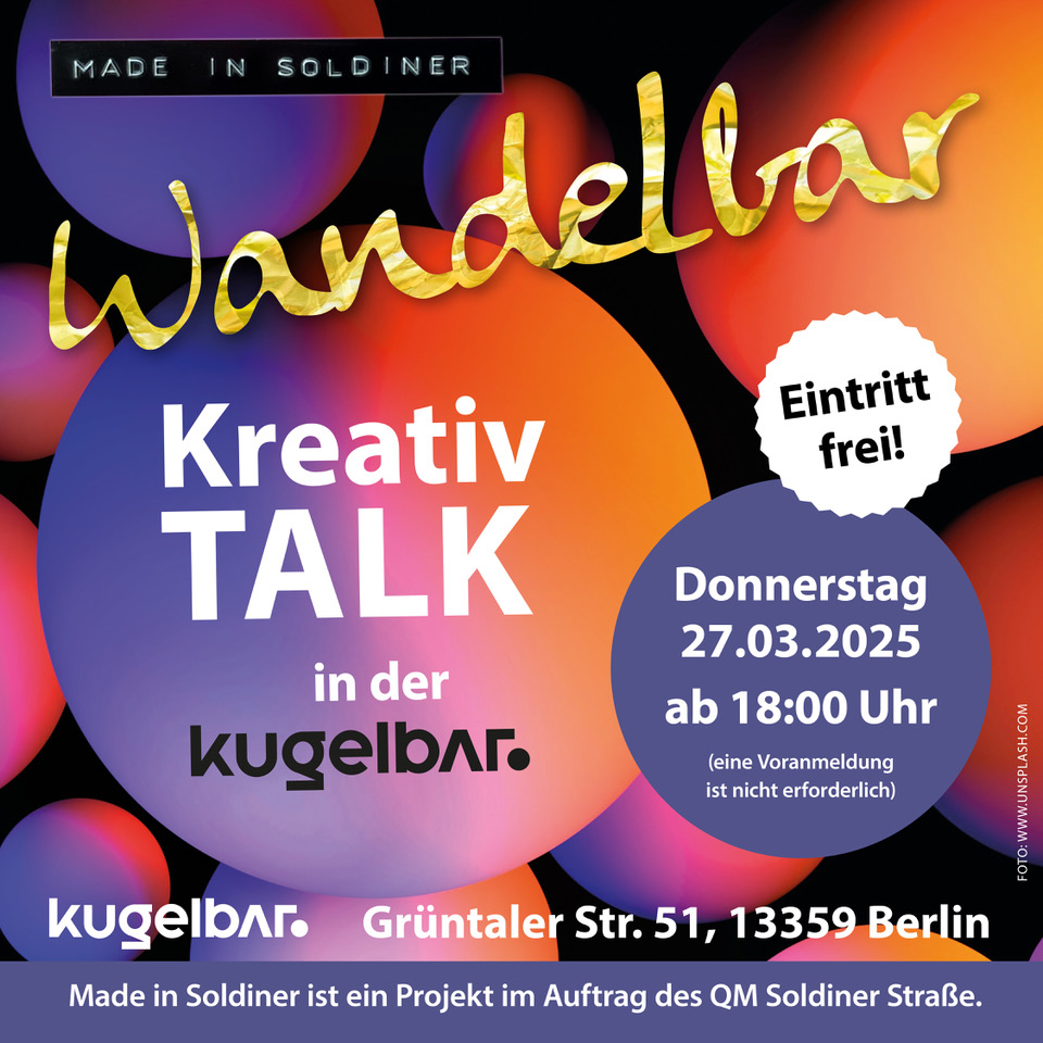 Wandelbar in der Kugelbar